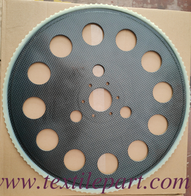 BA220358 GAMMAX DRIVE WHEEL fibra di carbonio OD400mm ID50mm