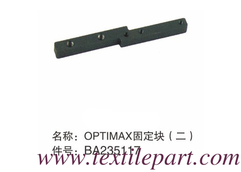BA235117 BLOCCO DI FISSAGGIO OPTIMAX PICANOL PARTI di traino per traineo