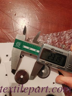 PQQ51785 Lama circolare per taglia rotante Rotocut di G6300 Dimensioni 23 x 4 x 0,6 mm